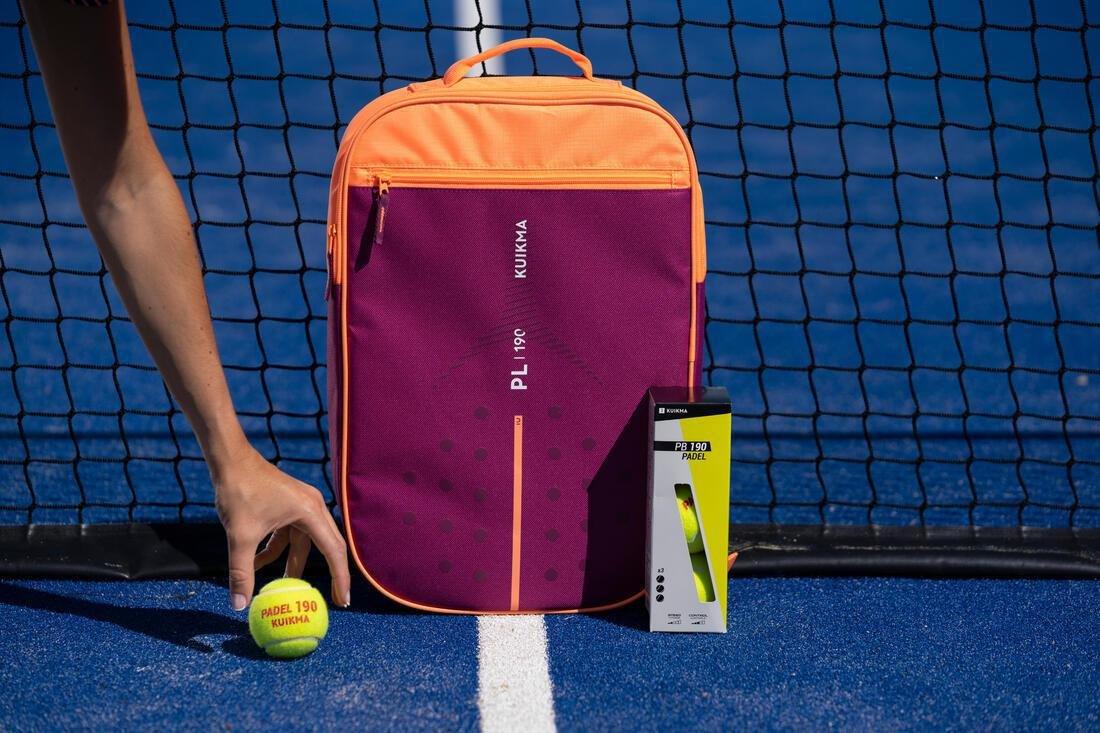 Padel Backpack Pl 190, Orange, No Color, large image number 12