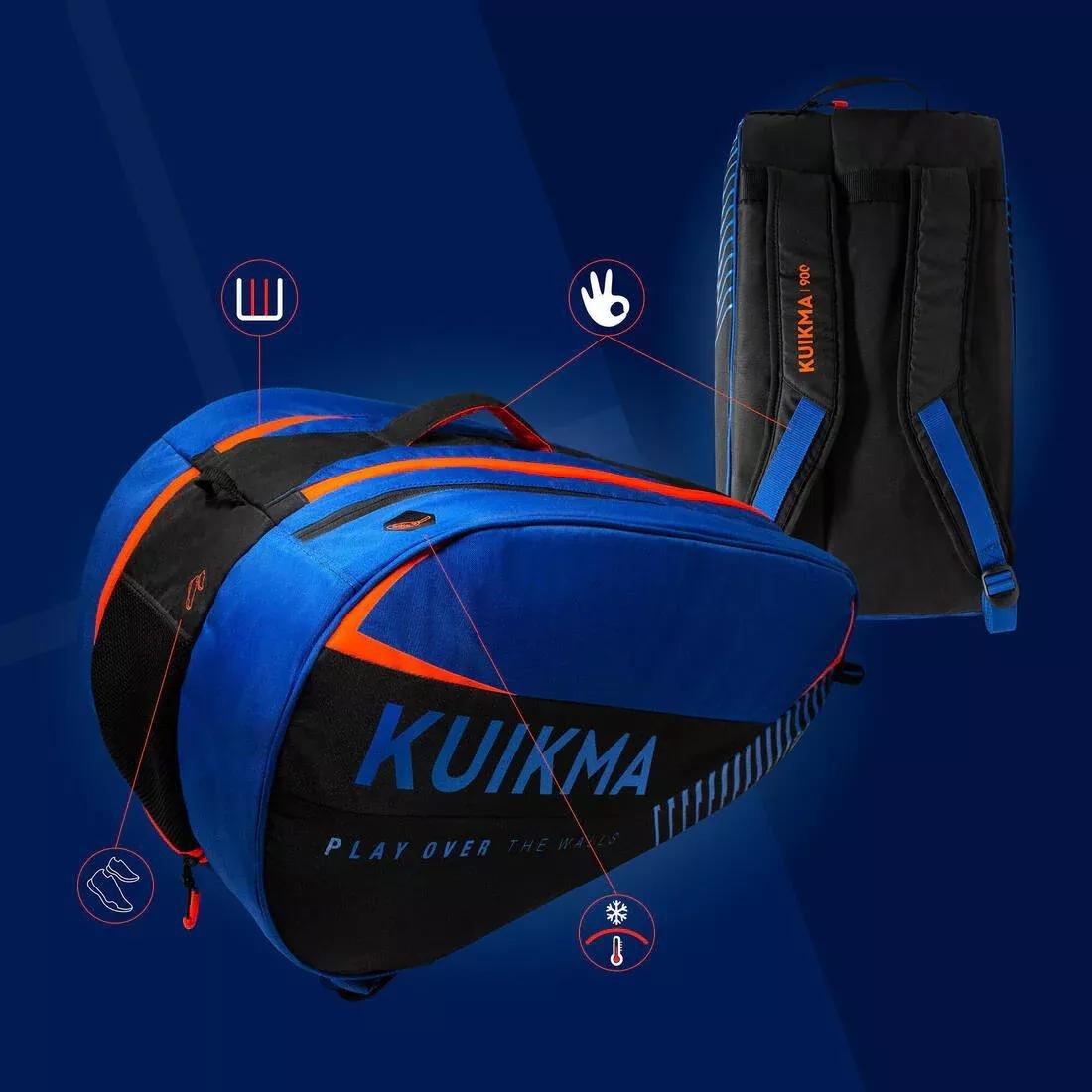 35 L Insulated Padel Bag Kuikma Pl 900, Turquoise, No Color, large image number 5