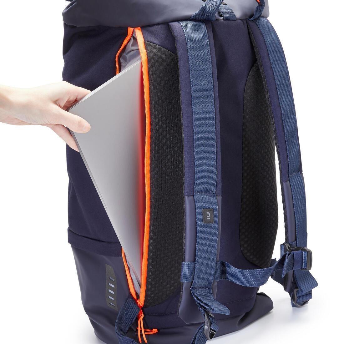 35-Litre Backpack Intensive - Storm, Asphalt Blue, No Color, large image number 9