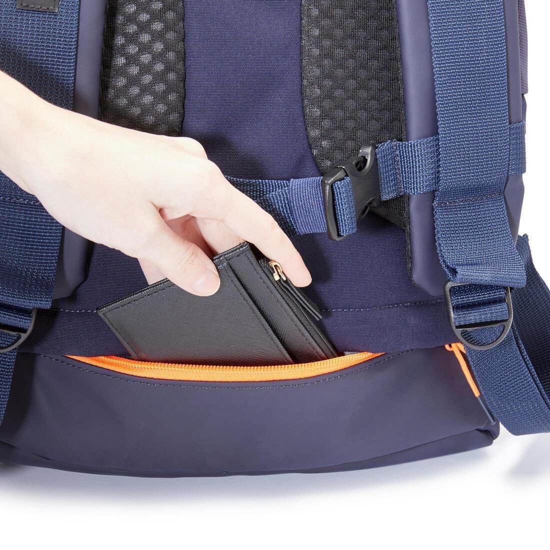 35-Litre Backpack Intensive - Storm, Asphalt Blue, No Color, large image number 12