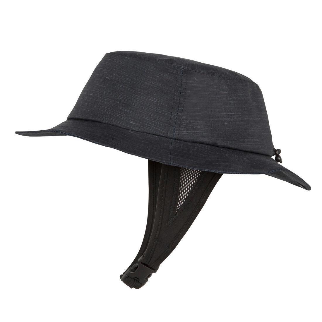 Men Surf Hat 500, Black, No Color, large image number 1
