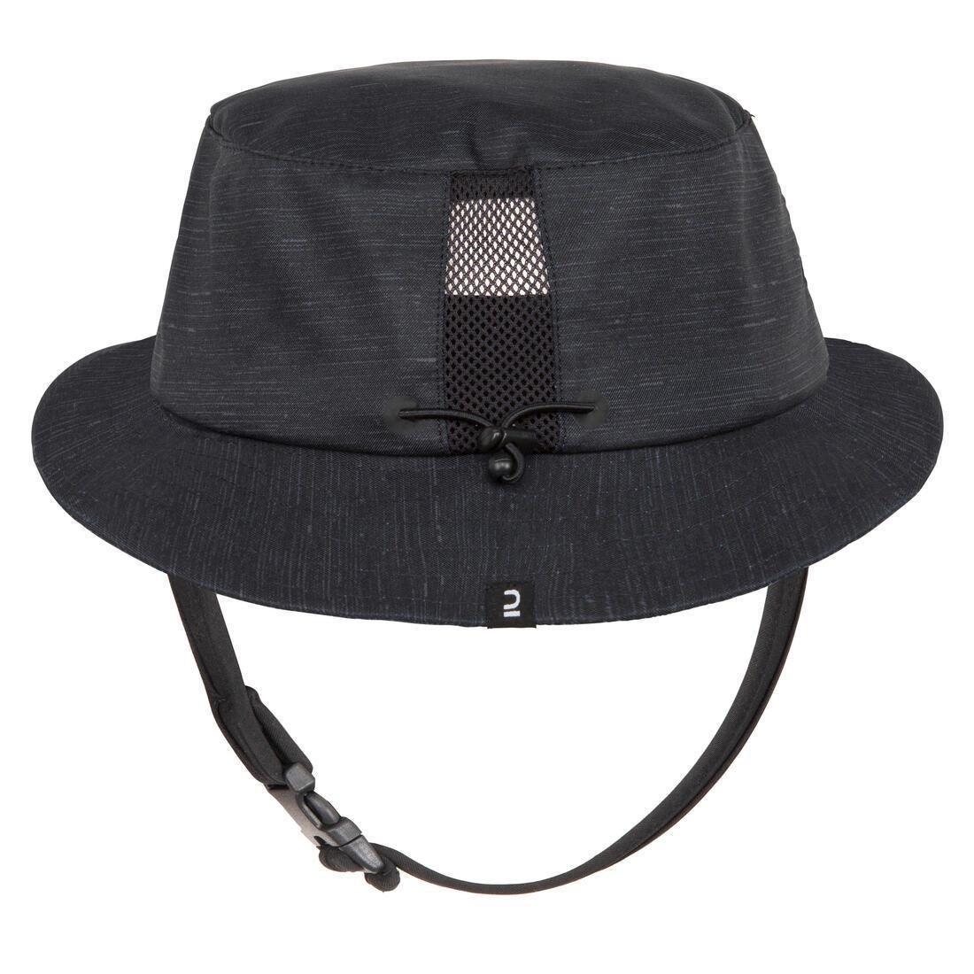 Men Surf Hat 500, Black, No Color, large image number 2