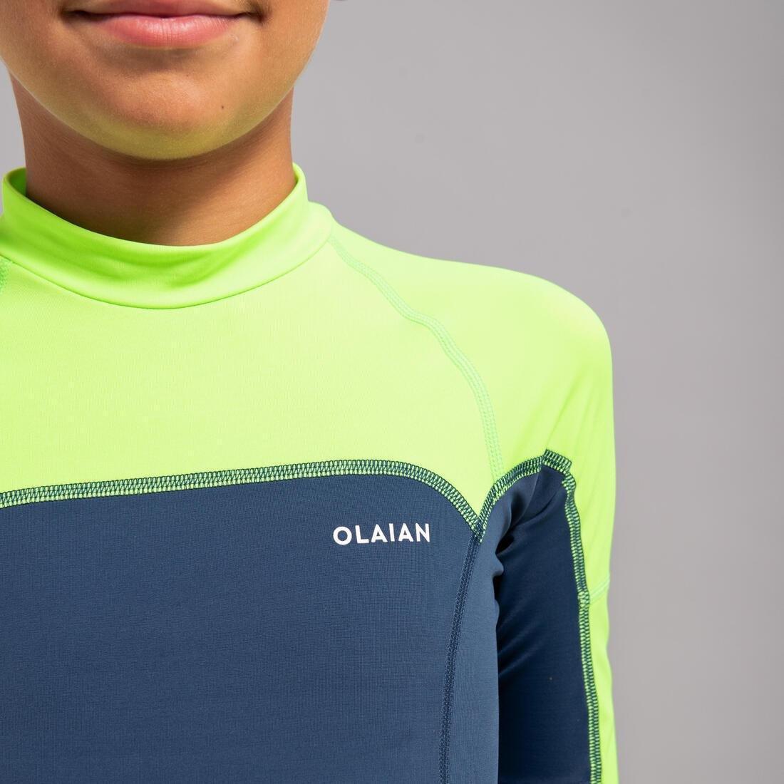 Kids Boys Long Sleeve Sun Top, Blue, , large image number 5