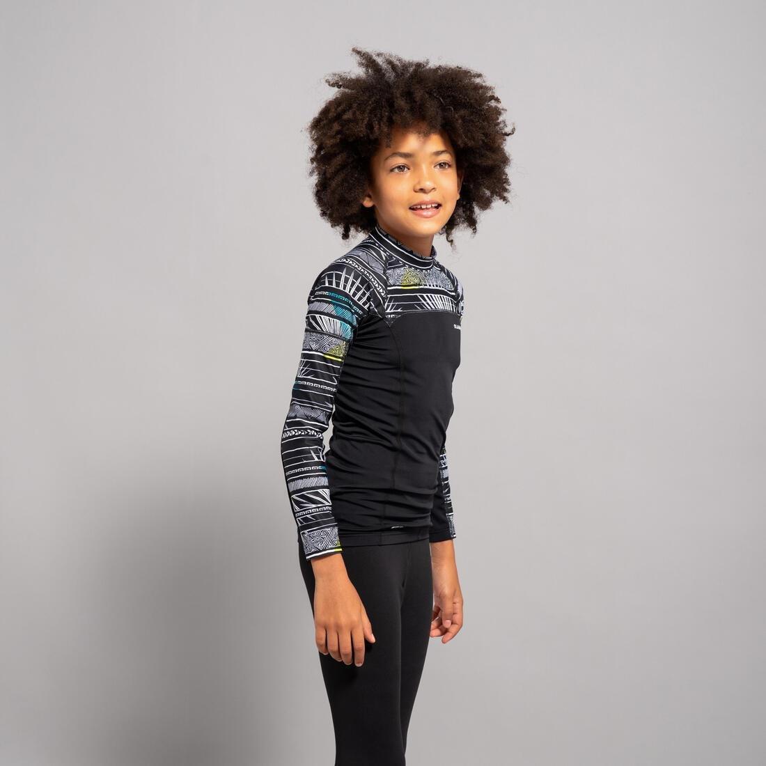 Kids Boys Long Sleeve Sun Top, Blue, , large image number 11