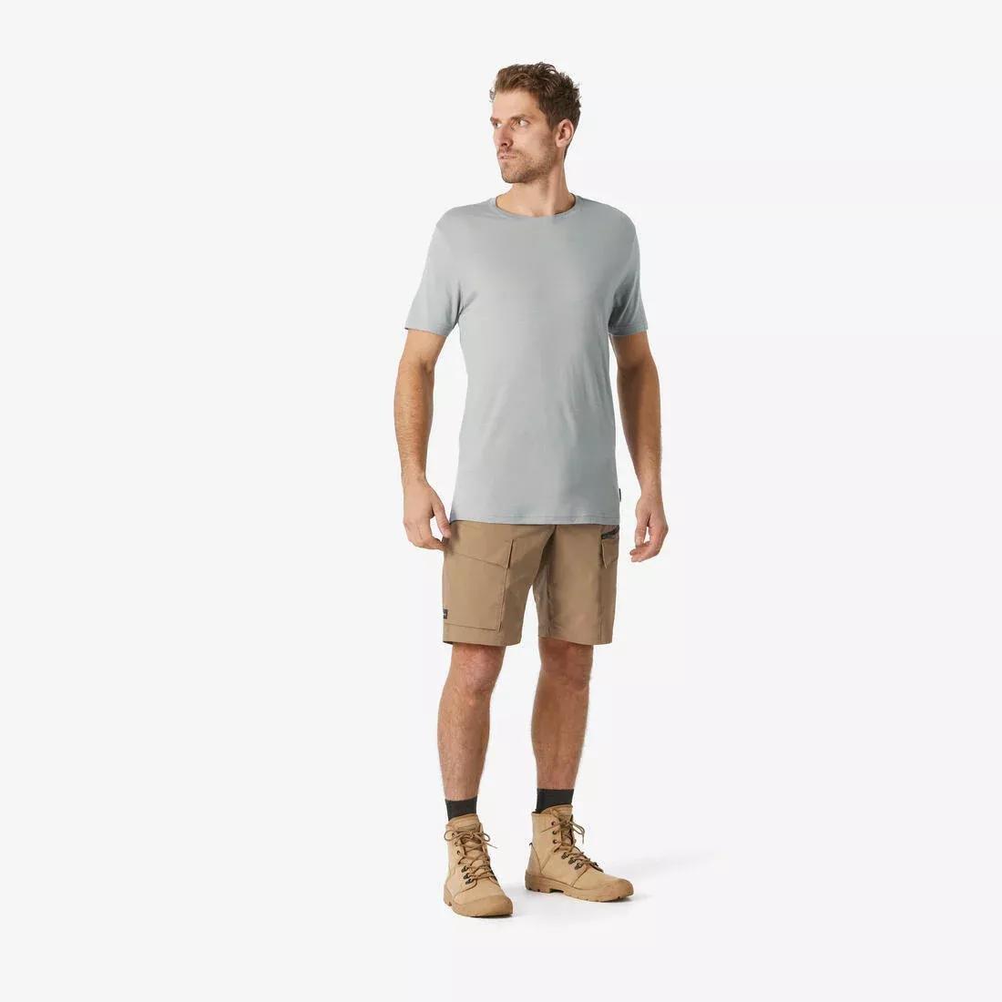 Men Shorts - Travel 900, Brown, No Color, large image number 1