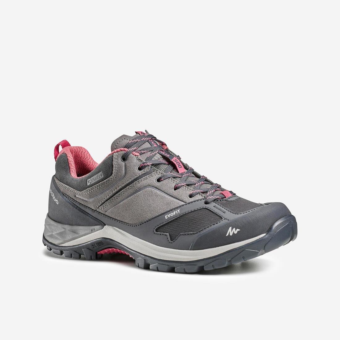 IRON GREY Women's Mountain Walking Waterproof Shoes - MH500, , large image number 0