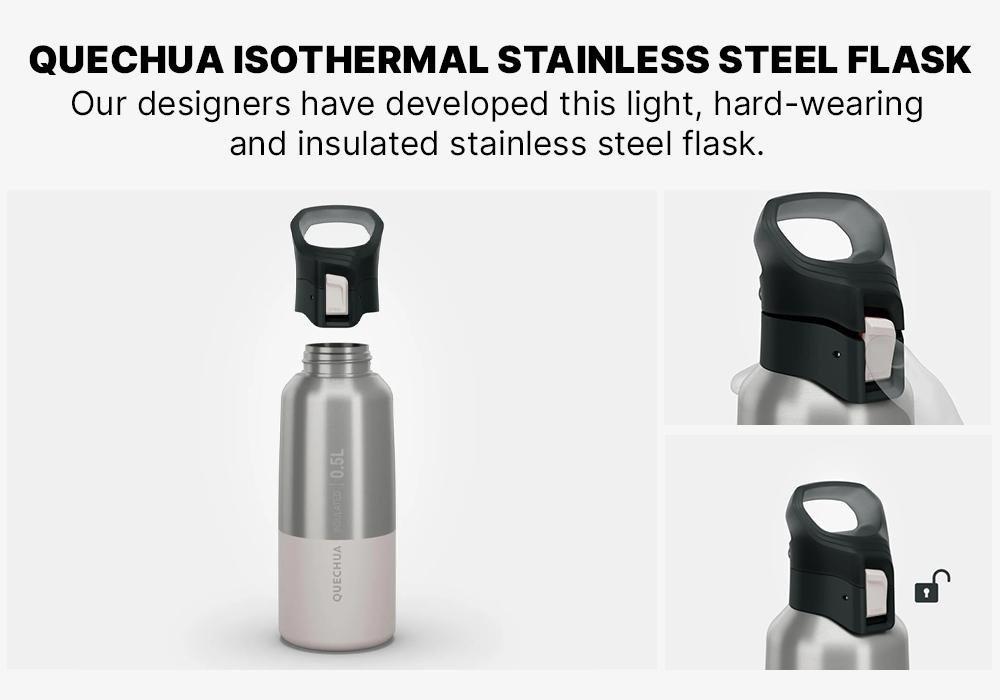 Isothermal Stainless Steel Mug 0.3, Putty, No Color, medium