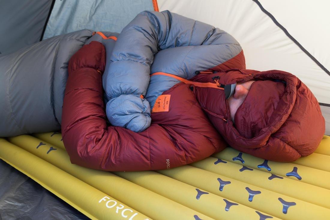 Inflatable Trekking Mattress - Mt500 Air Xl - 195 X 60 Cm - 1 Person, Blue, No Color, large image number 10