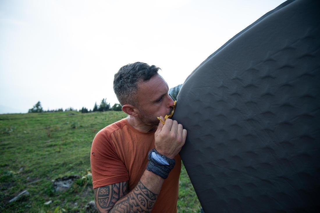 Self-Inflating Trekking Mattress - Mt100 L - 180 X 52 Cm - 1 Person, Grey, No Color, large image number 4