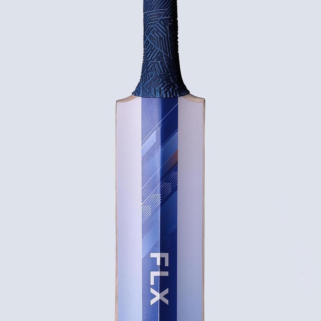 Kids Kashmir Willow Cricket Bat KW100 Jr, Indigo Blue, No Color, large image number 7