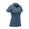 QUECHUA - Women's Mountain Walking Short-Sleeved T-Shirt MH500, Frozen Cedar