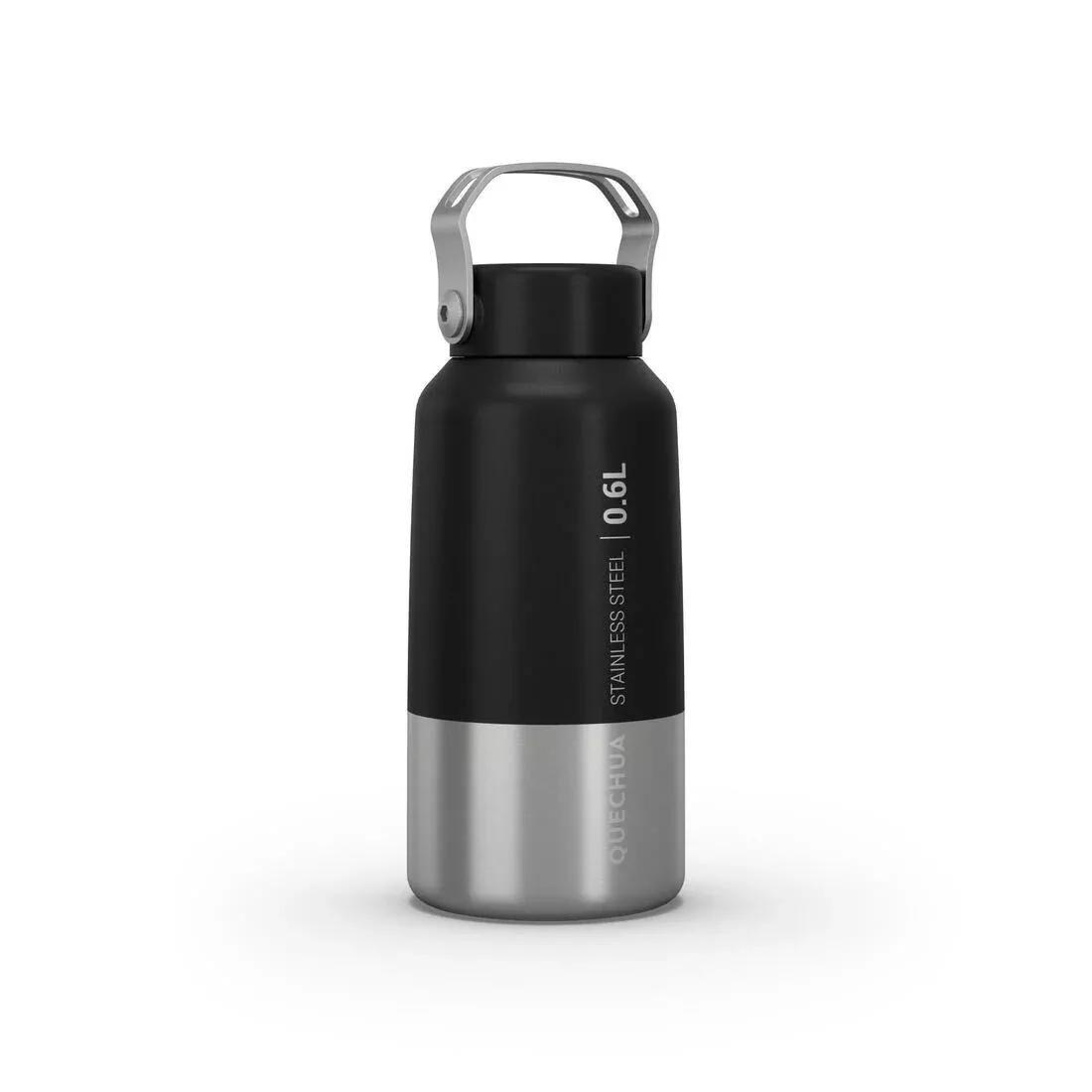 Stainless Steel Hiking Flask With Screw Cap Mh100 0.6 L, Purple, No Color, large image number 7