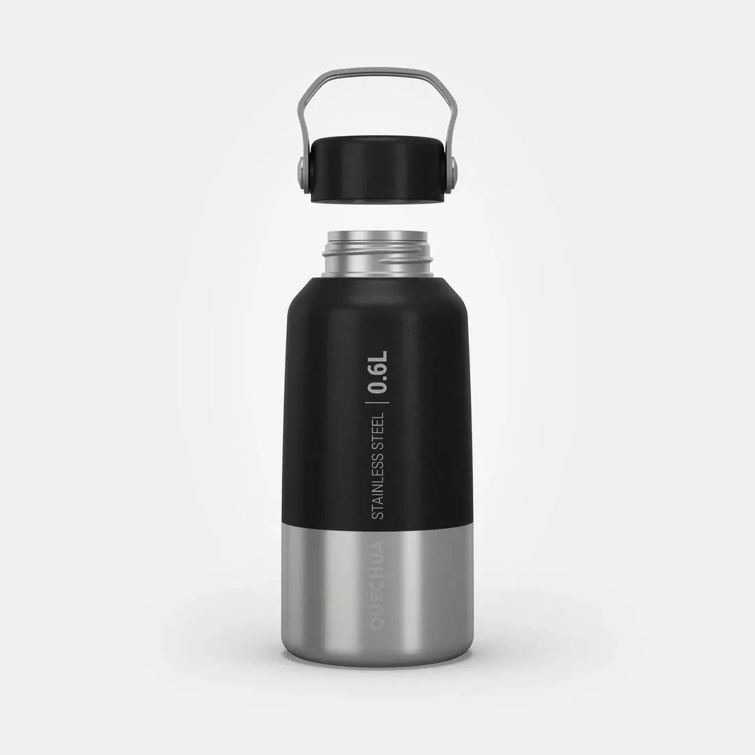 Stainless Steel Hiking Flask With Screw Cap Mh100 0.6 L, Purple, No Color, large image number 8