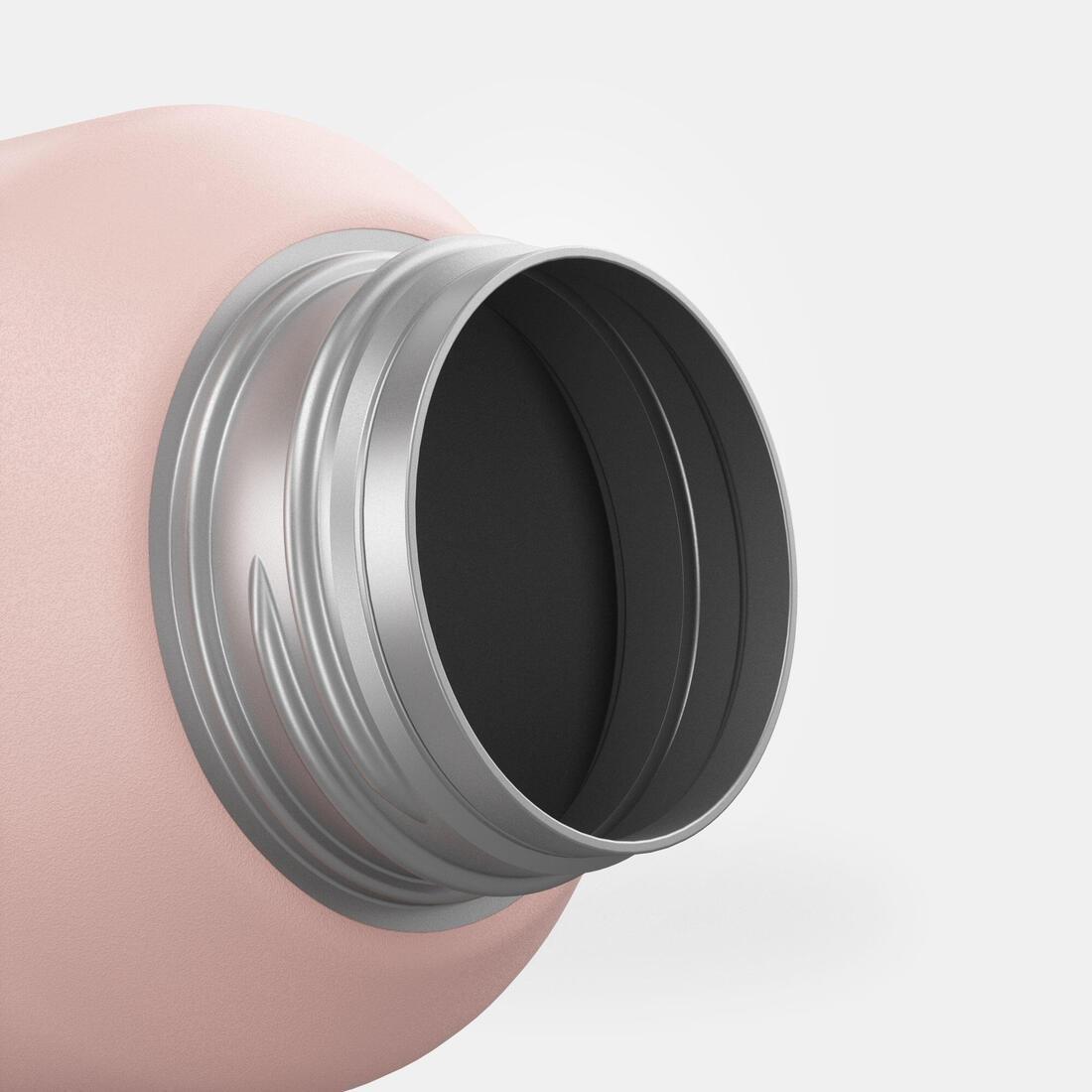 Stainless Steel Hiking Flask With Screw Cap Mh100 0.6 L, Pink, No Color, large image number 14