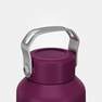 QUECHUA - Hiking Stainless Steel Water Bottle With Screw Top Mh100 , Damson