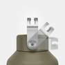 QUECHUA - Stainless Steel Hiking Flask With Screw Cap - Mh100 1.5 L, Khaki
