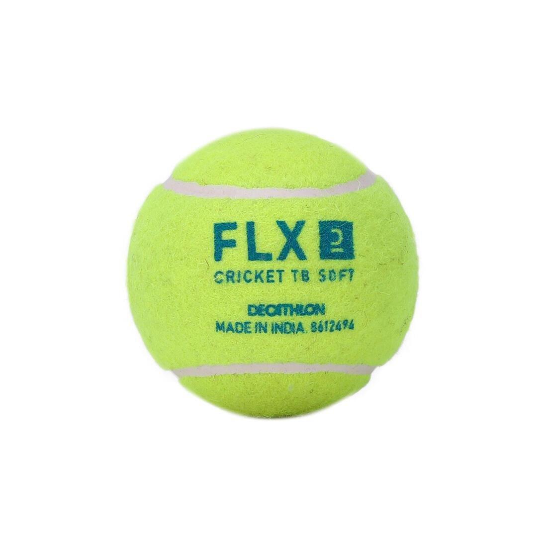 Tb Soft Extra Bounce Cricket Tennis Ball, Lime Yellow, No Color, large image number 0