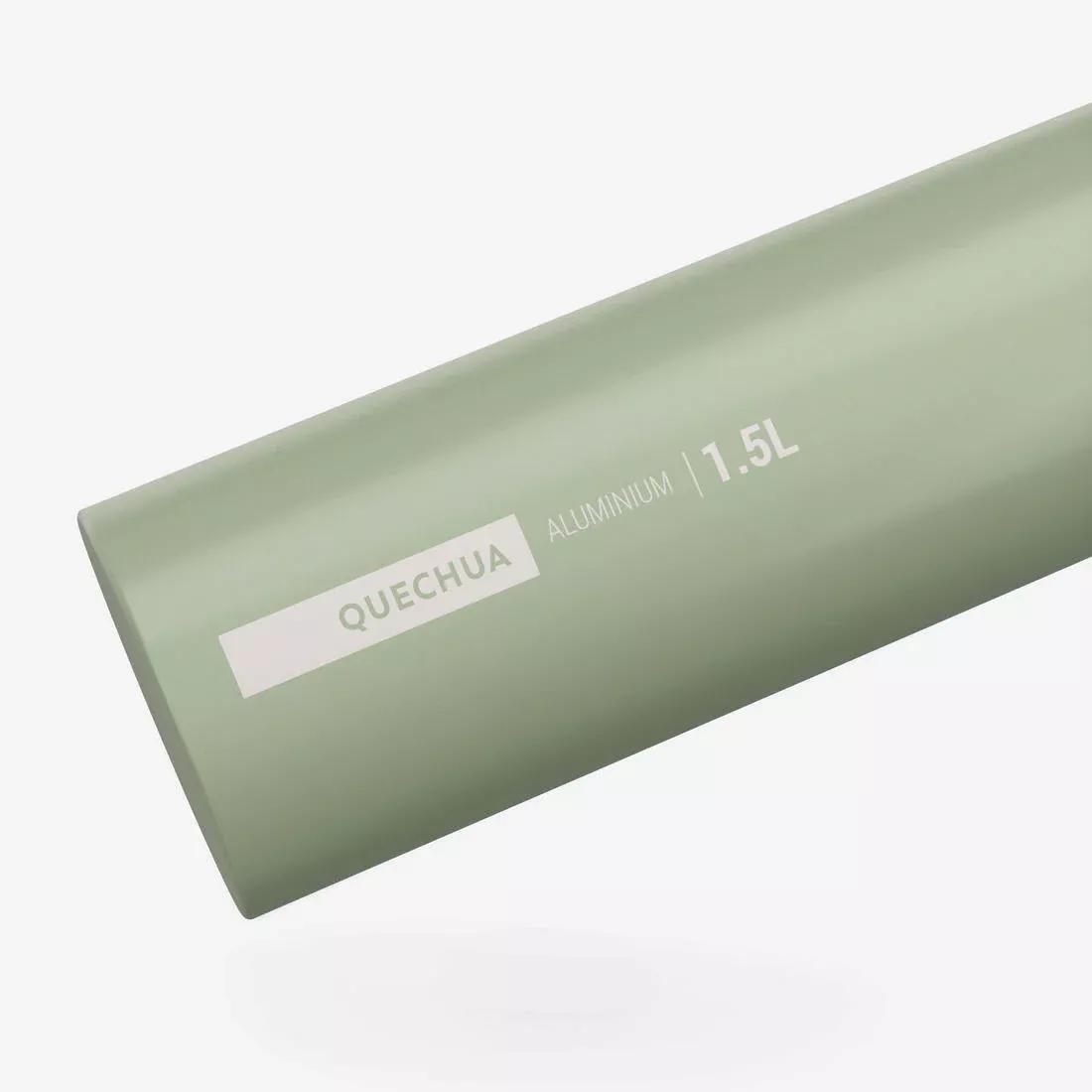 1.5L Aluminium Flask With Quick-Open Cap For Hiking, Green, No Color, large image number 10