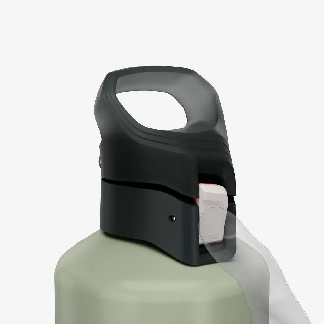1.5L Aluminium Flask With Quick-Open Cap For Hiking, Green, No Color, large image number 13