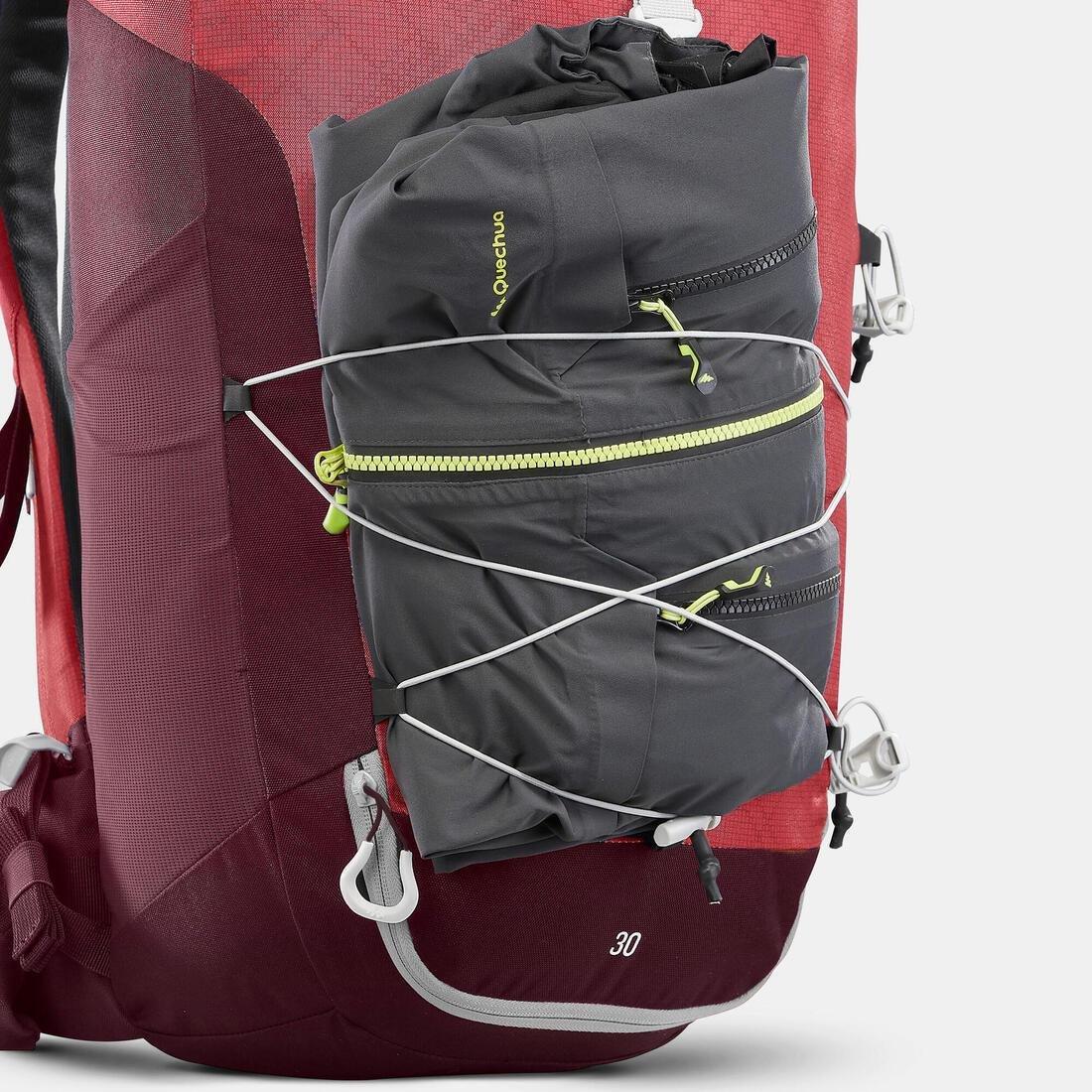 Mountain Walking Rucksack, MH100, Pink, No Color, large image number 2