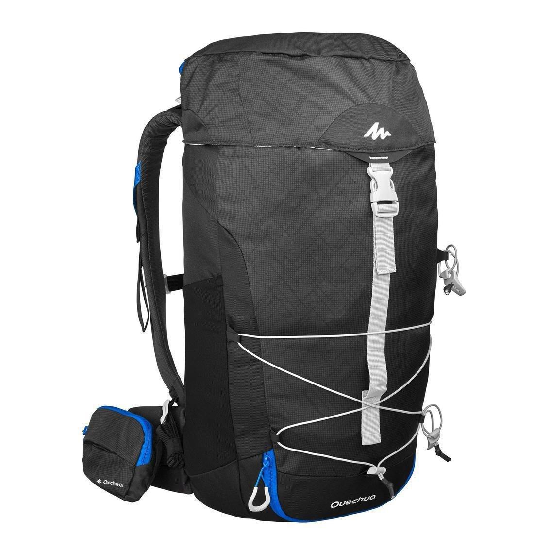 Mountain Walking Rucksack, MH100, Pink, No Color, large image number 5