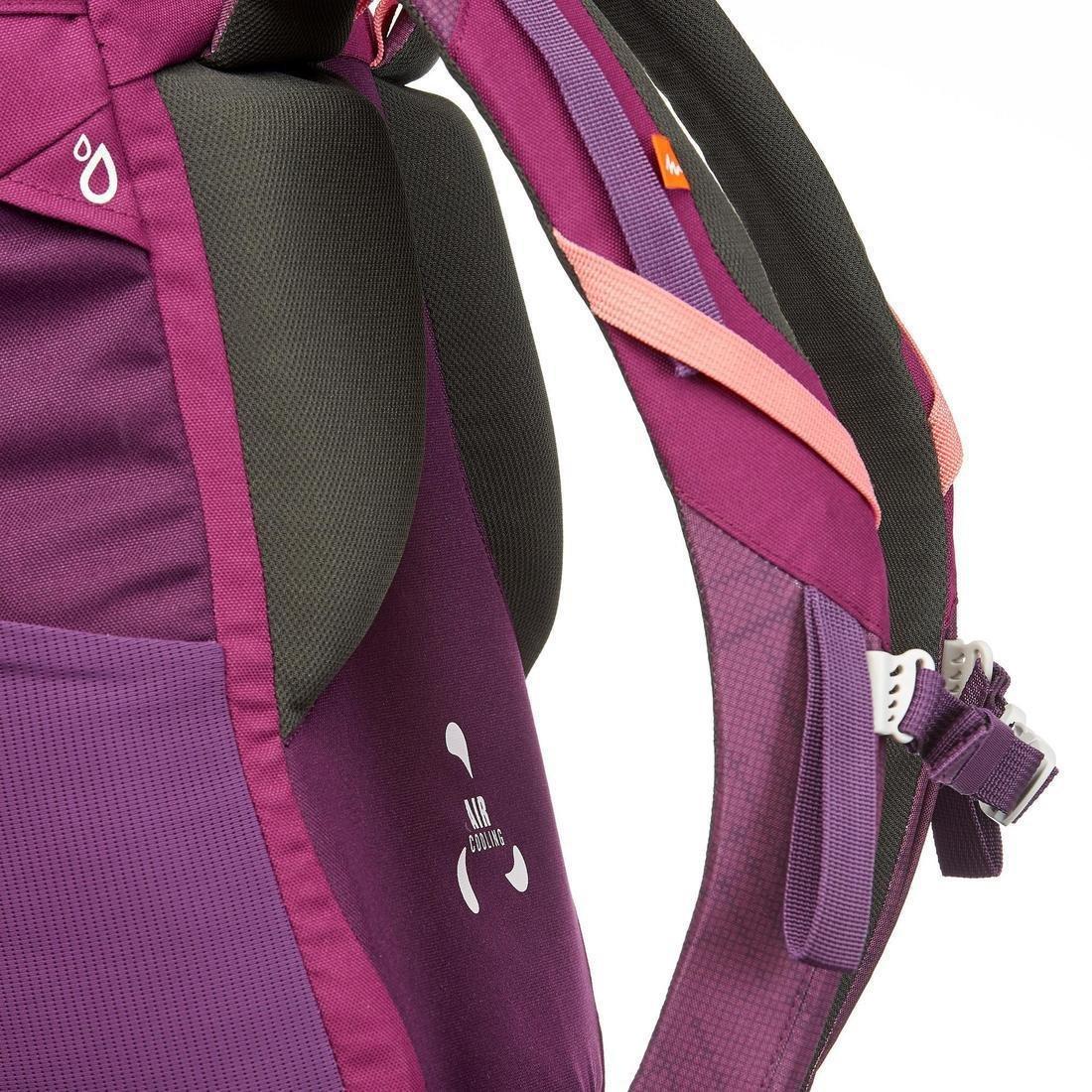 Mountain Walking Rucksack, MH100, Pink, No Color, large image number 7