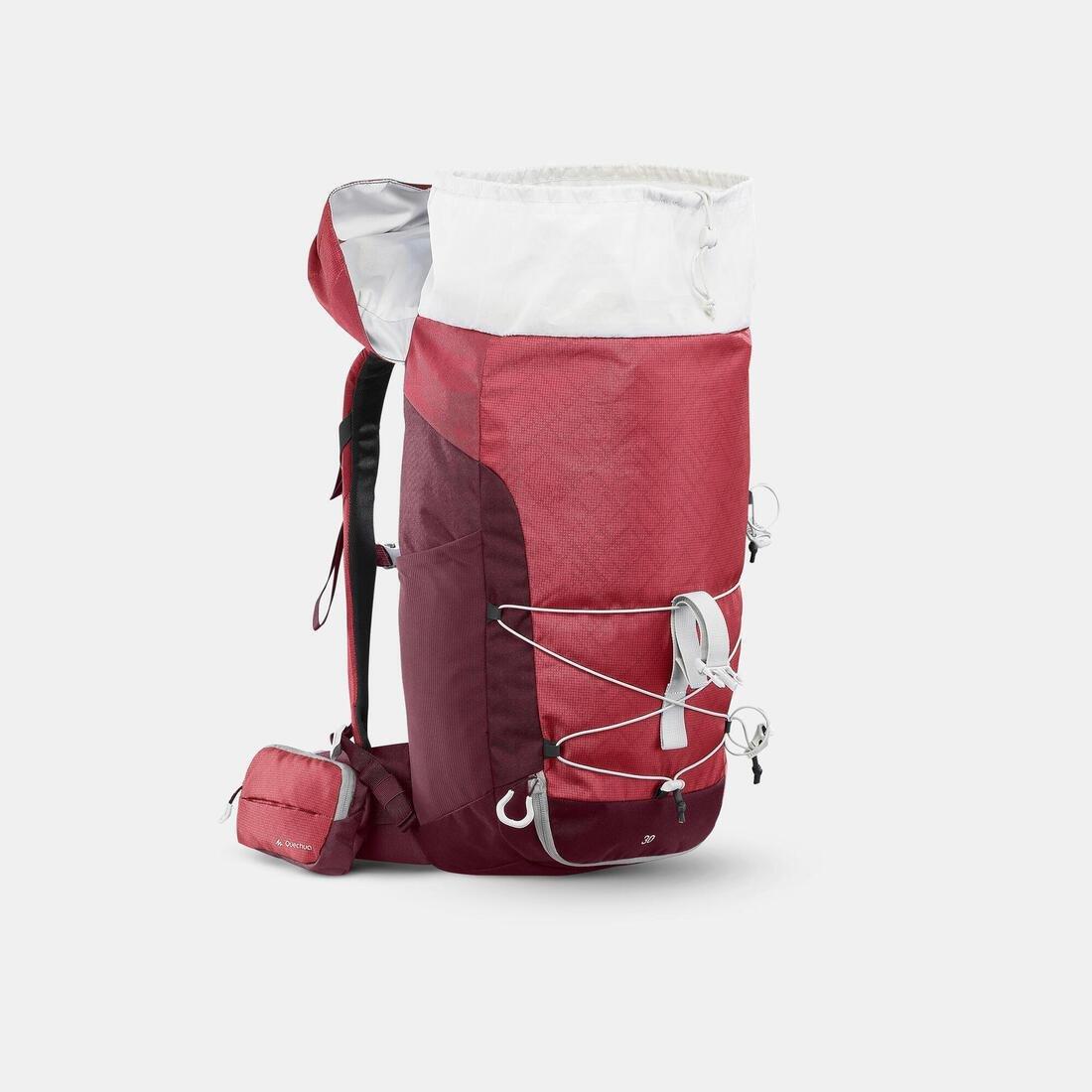Mountain Walking Rucksack, MH100, Pink, No Color, large image number 11