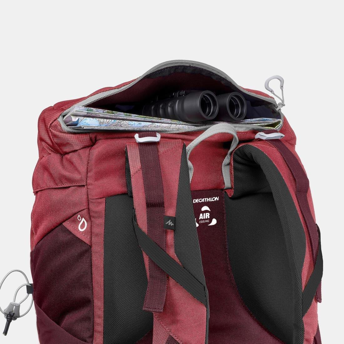 Mountain Walking Rucksack, MH100, Pink, No Color, large image number 13