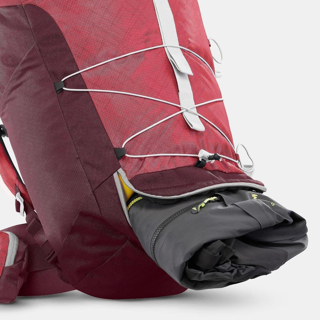 Mountain Walking Rucksack, MH100, Pink, No Color, large image number 14