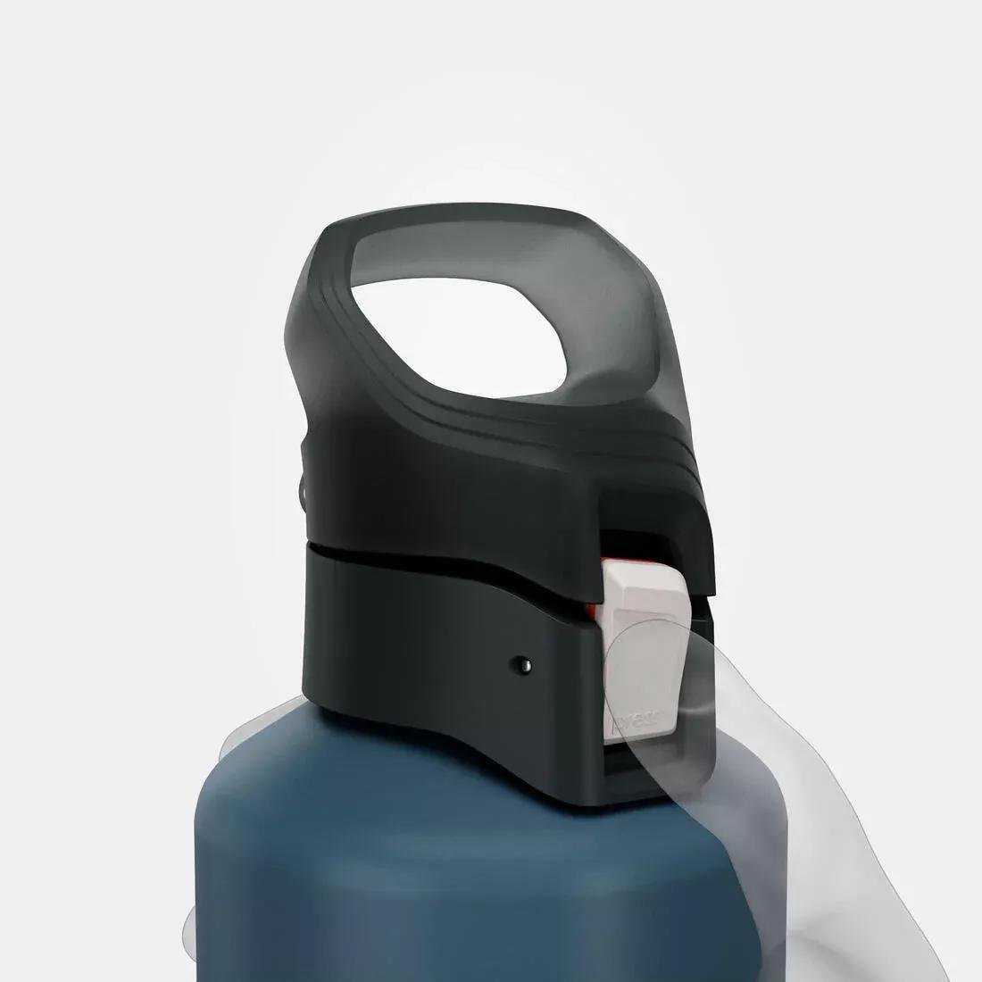 Hiking Flask Mh500 Quick-Open Cap 1 Litre Aluminium, Red, No Color, large image number 14