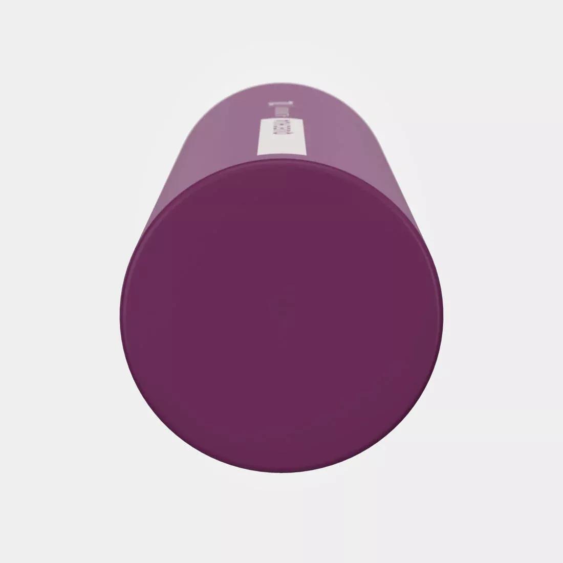Quick-Open Cap 1 Litre Aluminium Hiking Flask - Mh500, Purple, No Color, large image number 2