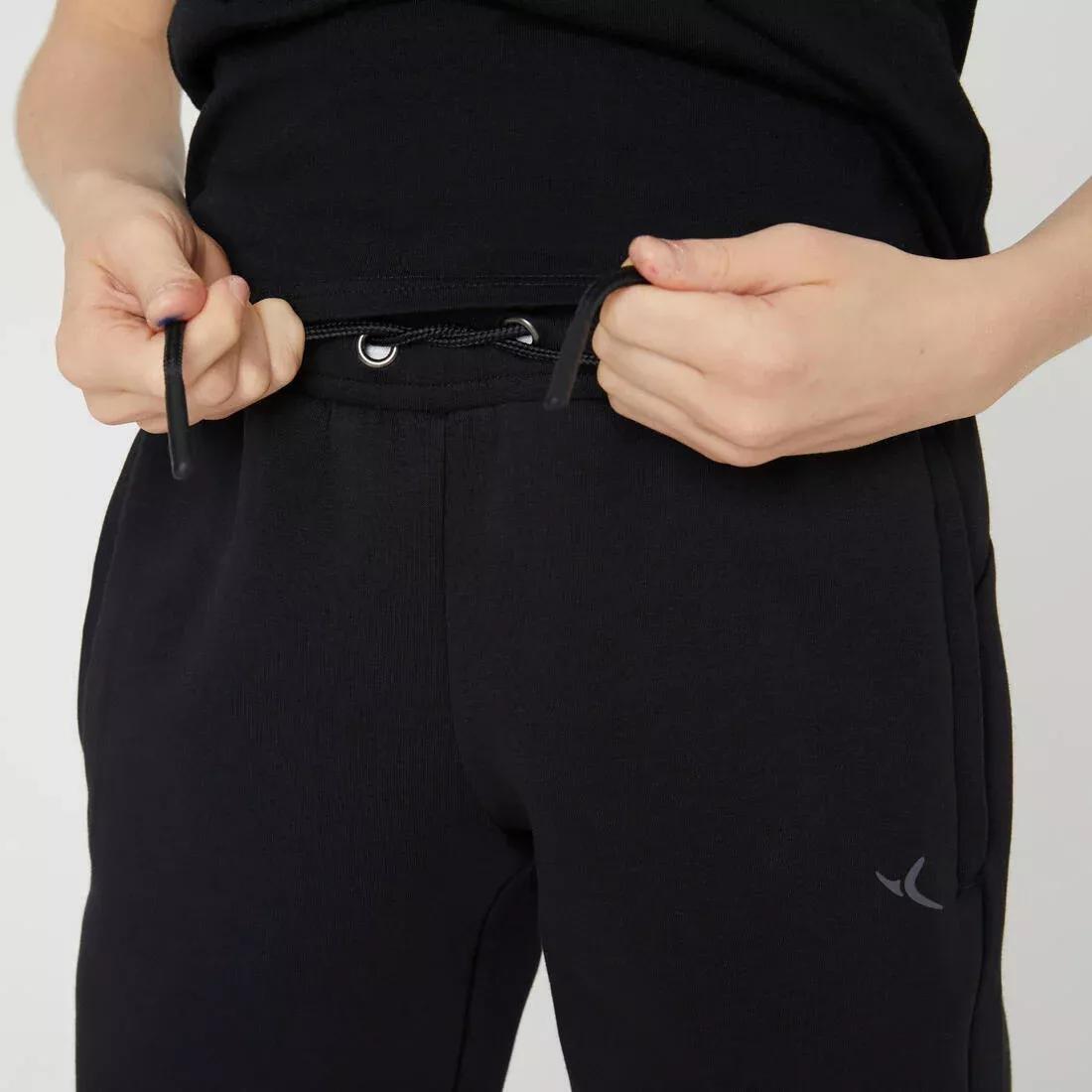 Kids Unisex Breathable Jogging Bottoms - 900, Black, , large image number 14