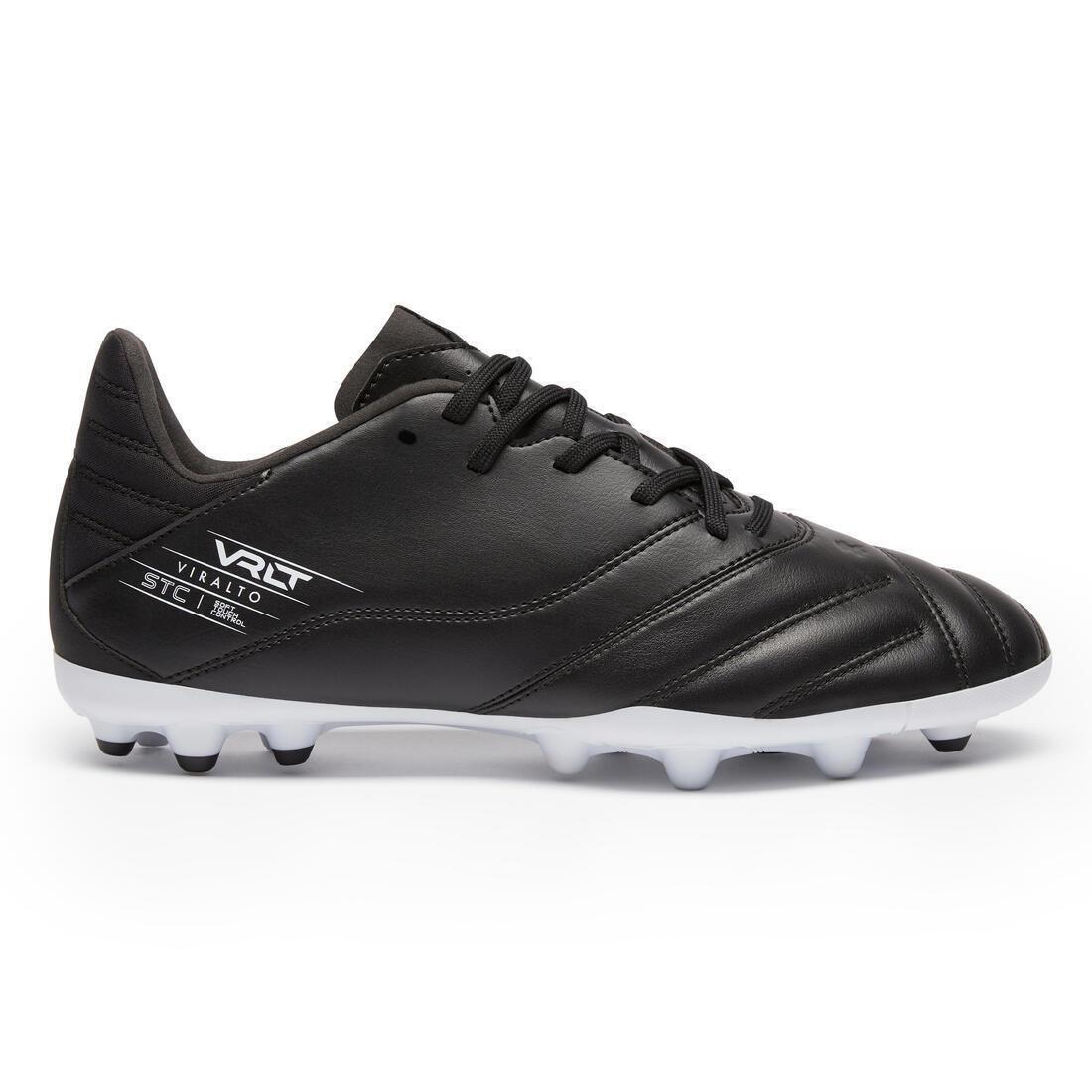 KIPSTA - Leather Football Boots Viralto Ii Mg, Black