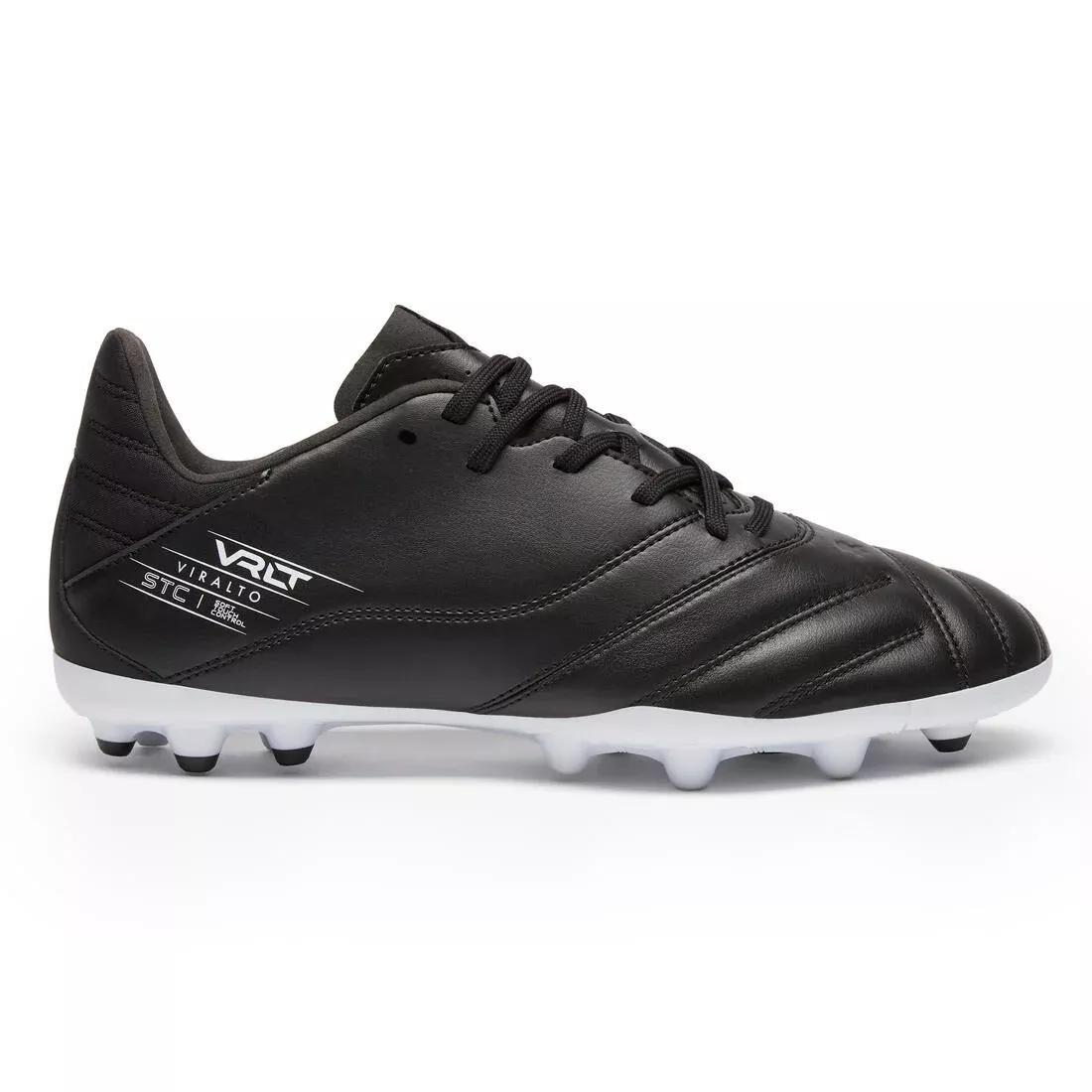 Leather Football Boots Viralto Ii Mg Black