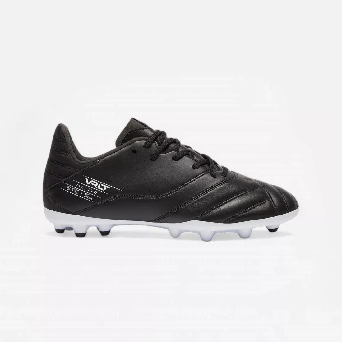Leather Football Boots Viralto Ii Mg, Black, No Color, medium