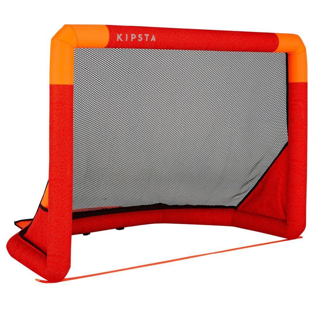 Inflatable Football Goal Air Kage Pump, Navy, No Color, large image number 0