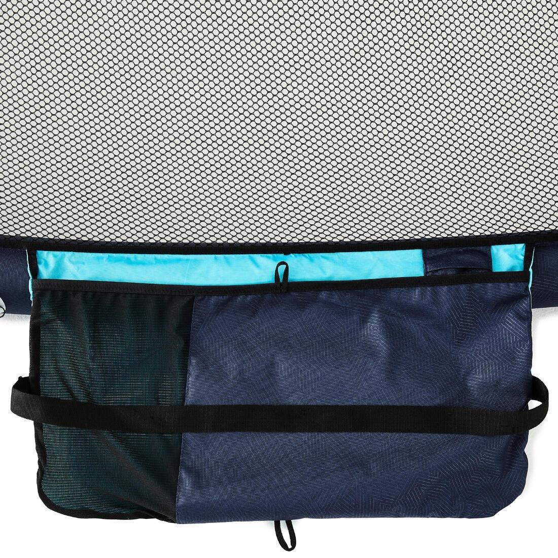 NAVY BLUE Inflatable Football Goal Air Kage Size M - Blue, No Color, large image number 9