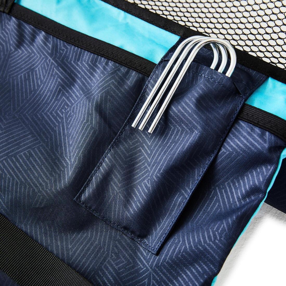 NAVY BLUE Inflatable Football Goal Air Kage Size M - Blue, No Color, large image number 11