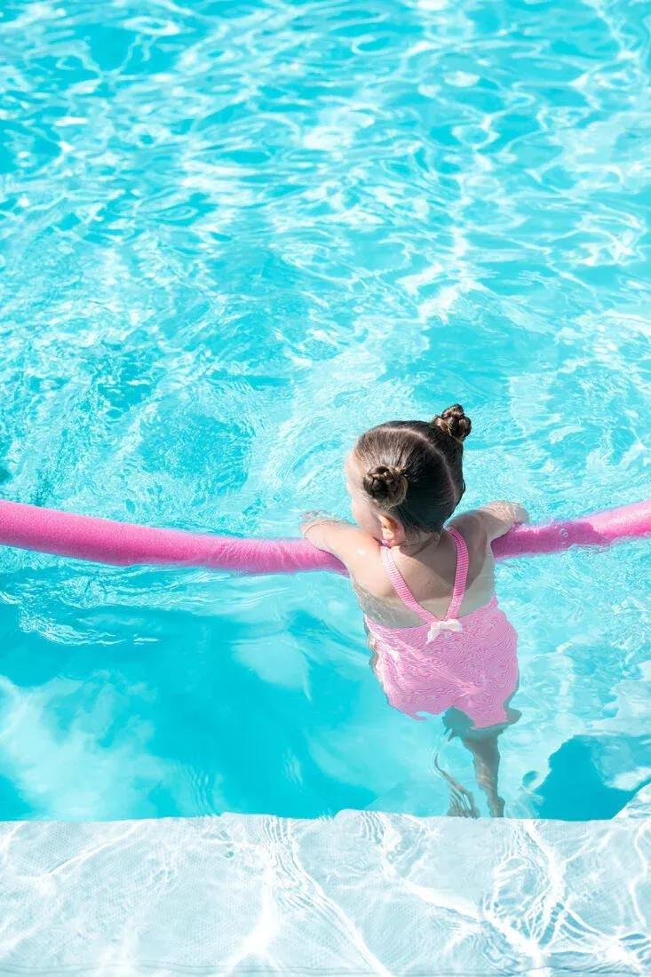 Foam Swimming Pool Noodle, Cyan, No Color, large image number 1