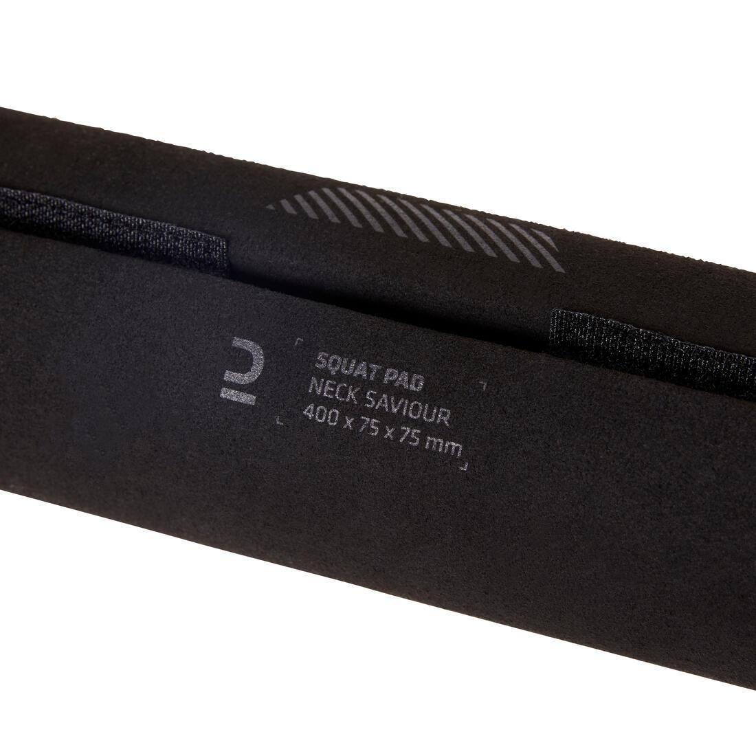 Weight Training Foam Rip-Tab Squat Pad, Black, No Color, medium