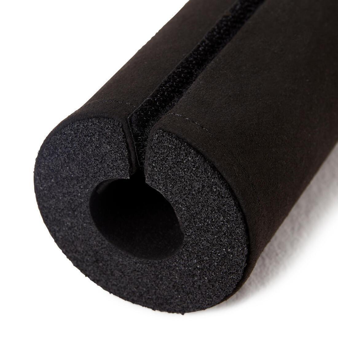 Weight Training Foam Rip-Tab Squat Pad, Black, No Color, large image number 3