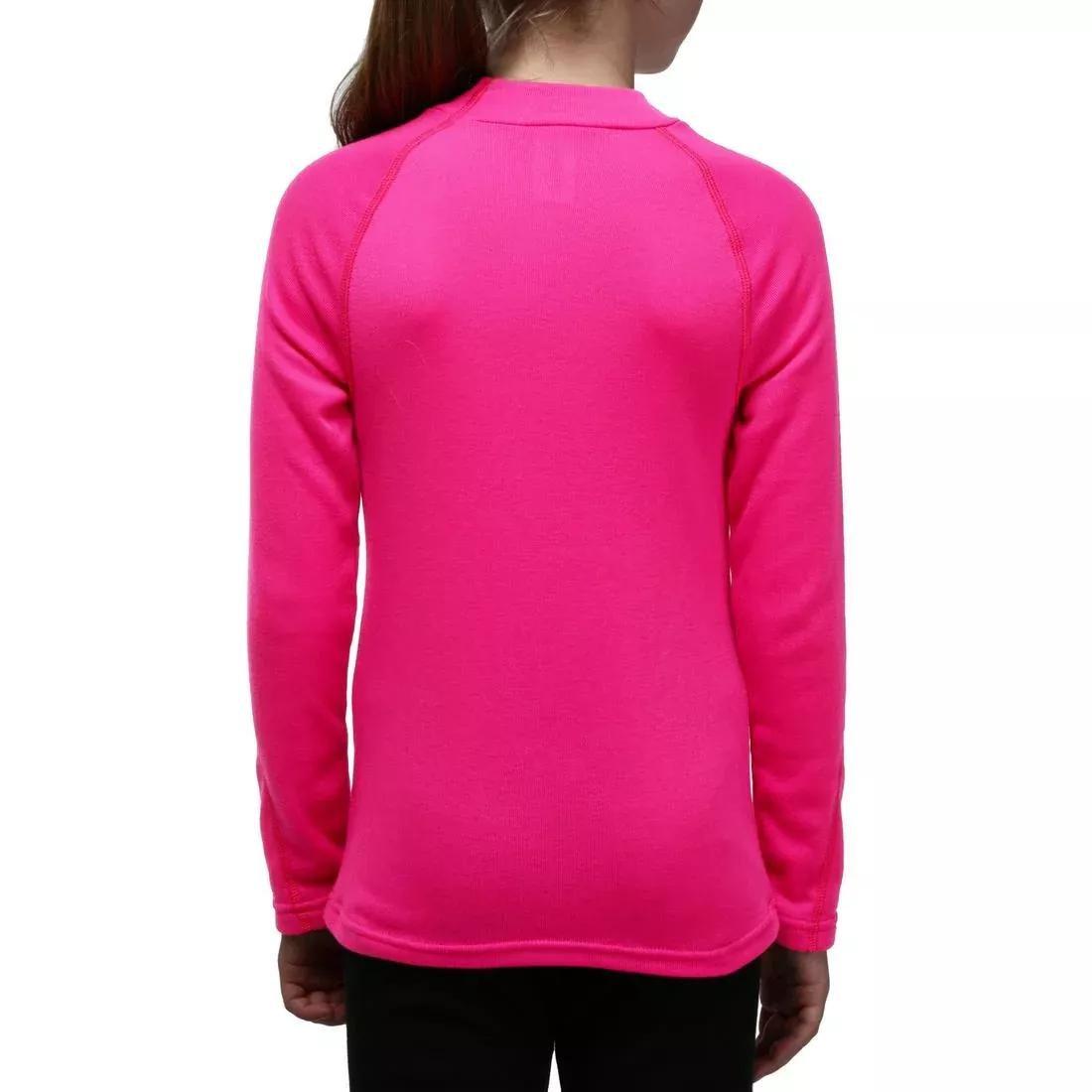 Kids Ski Base Layer Top - Bl 100, White, No Color, large image number 9