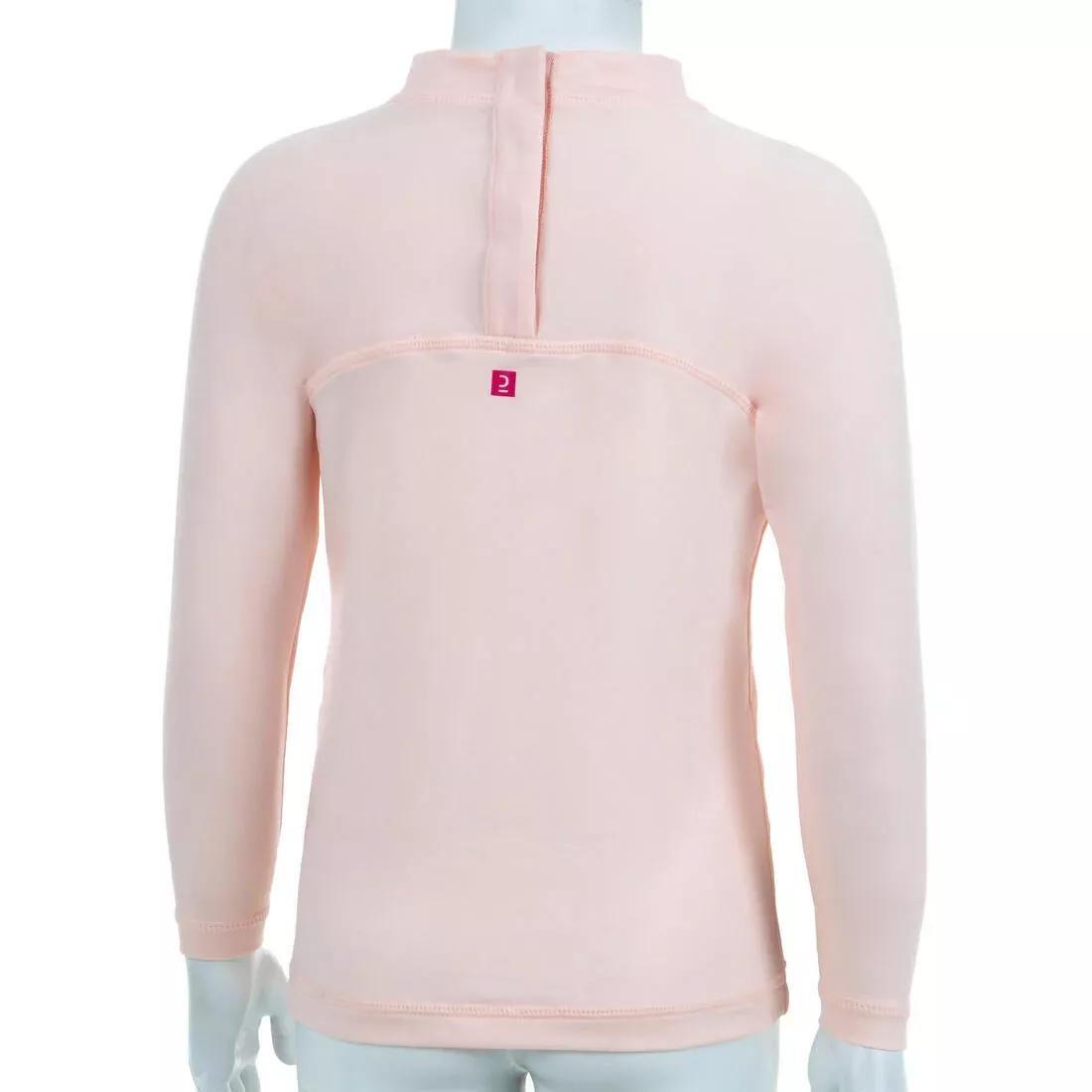 GirlsLong-Sleeve Uv-Protection T-Shirt, Fluo Pale Peach, , large image number 11