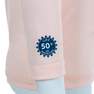 NABAIJI - GirlsLong-Sleeve Uv-Protection T-Shirt, Fluo Pale Peach