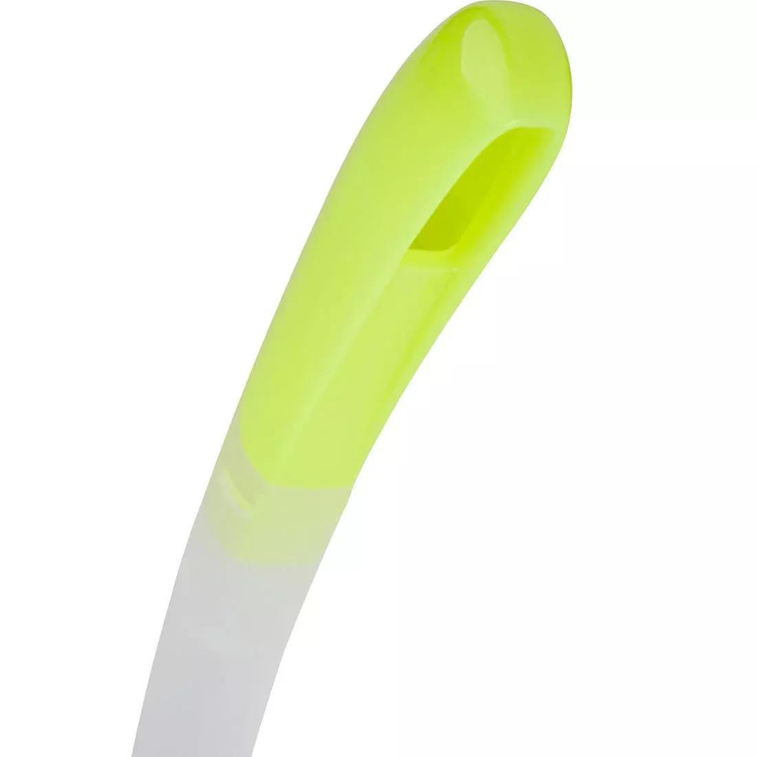 Kids Unisex Diving Snorkel With Valve - 100, Translucent, No Color, large image number 8