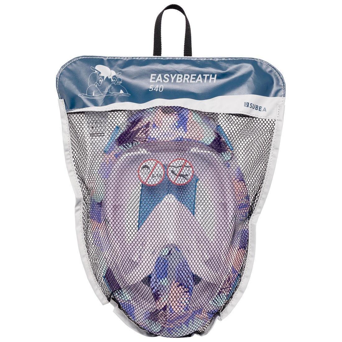Easybreath Surface Mask Acoustic Valve 540 Freetalk, Blue, No Color, large image number 14