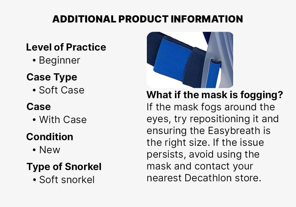 Easybreath Surface Mask Acoustic Valve 540 Freetalk, Blue, No Color, large image number 16
