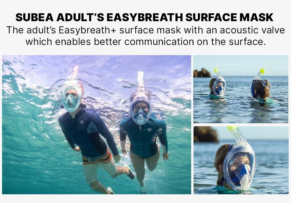 Easybreath Surface Mask Acoustic Valve 540 Freetalk, Blue, No Color, large image number 18