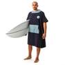 OLAIAN - Adult Poncho Surfing500 Print Fish, Dark Blue