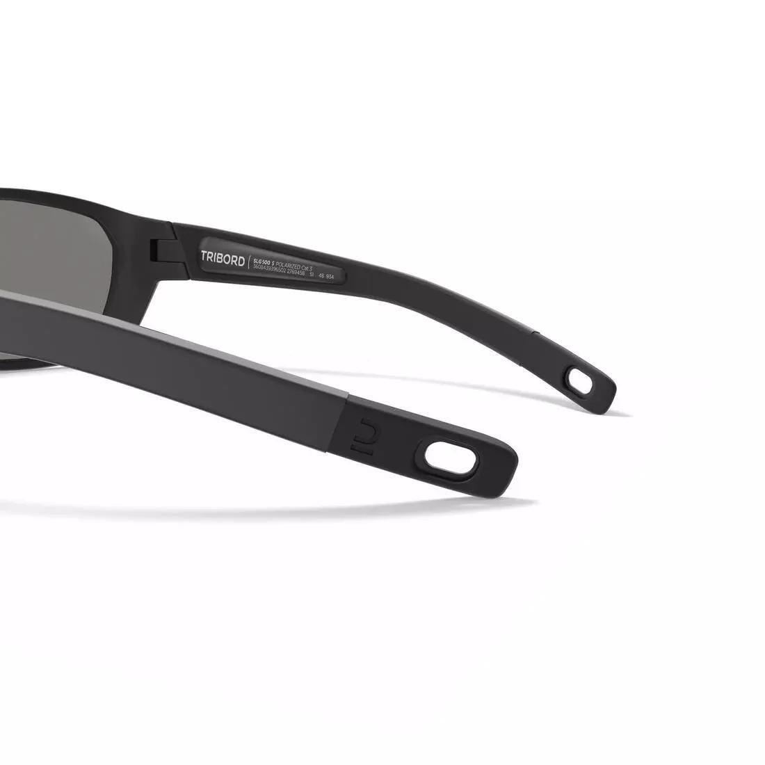 Unisex Floating Sailing Sunglasses - With Polarised Lenses - 500 Size S, Black, No Color, large image number 4